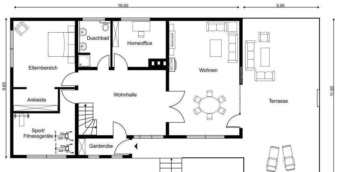Einfamilienhaus Hamburg / Duvenstedt Duvenstedt - 6 Zimmer, 111 m&sup2;, 895.000&euro; | Angebot:24725409