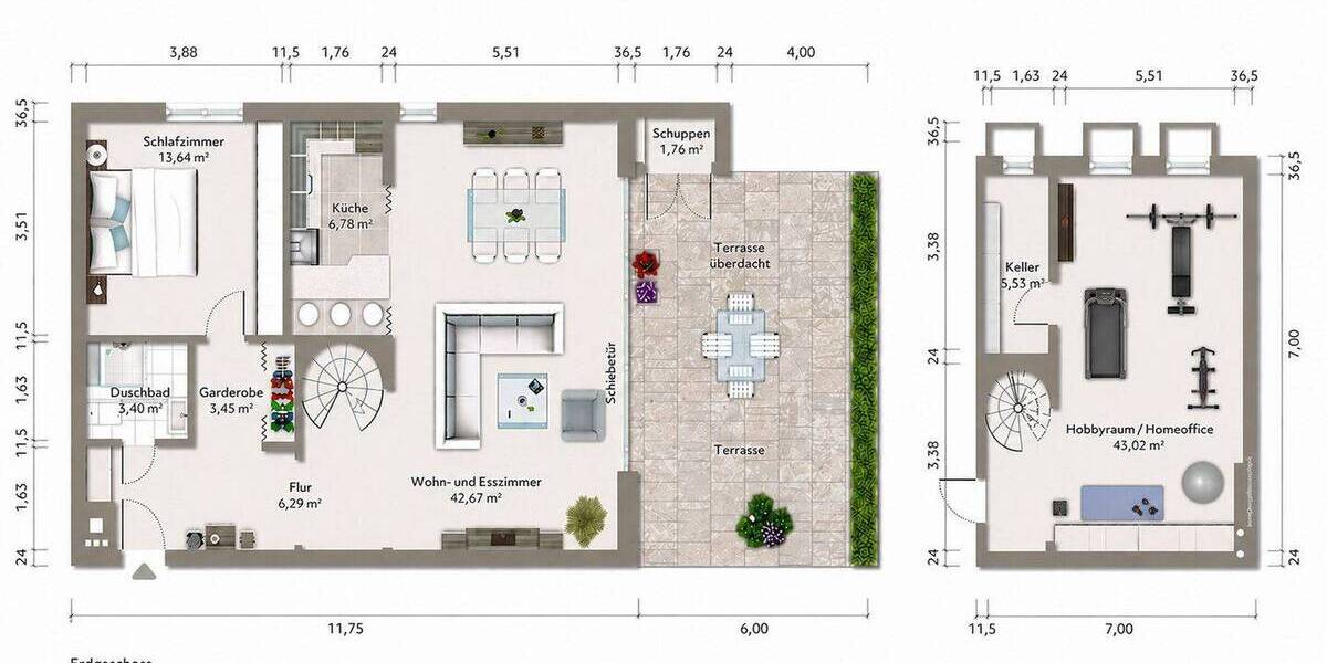 Etagenwohnung Hamburg Bramfeld - 3 Zimmer, 118 m&sup2;, 439.000&euro; | Angebot:26389957