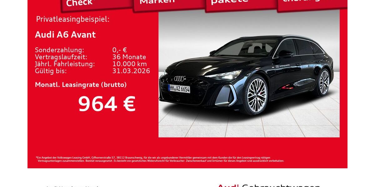 Audi A6 1.899 km 75.750 &euro; Hamburg 22419