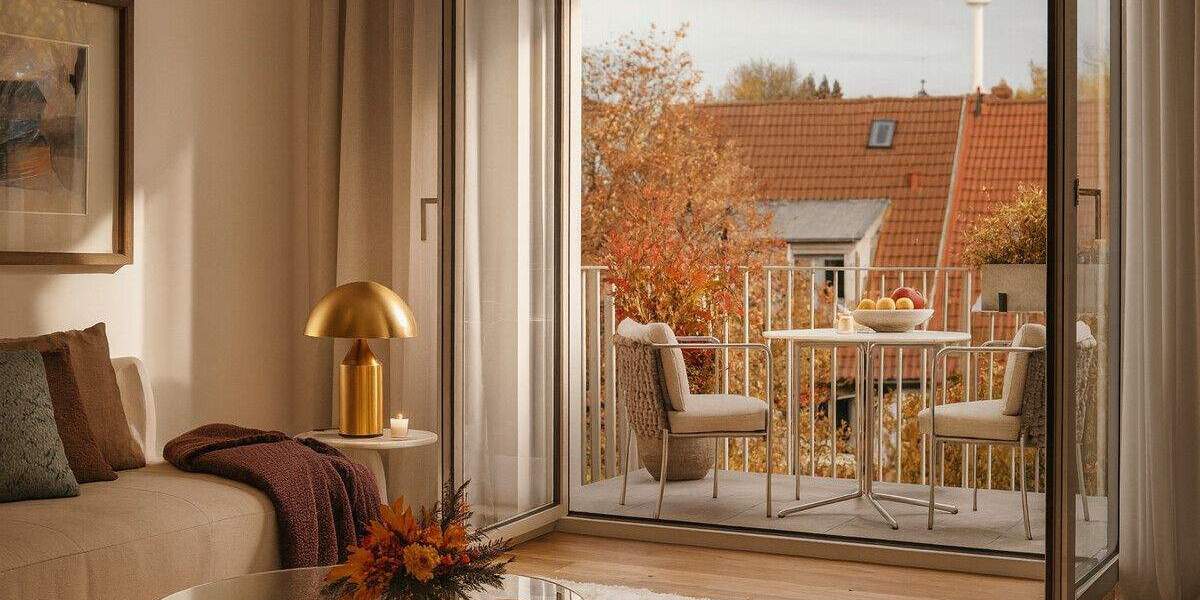 Großzügige 2 Zimmerwohnung mit Balkon und Dachterrasse mit Blick in den Himmel 2 zimmer