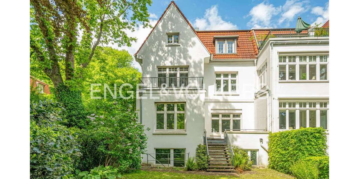 Einfamilienhaus Hamburg Eppendorf - 15.5 Zimmer, 416 m&sup2;, 4.490.000&euro; | Angebot:27007185