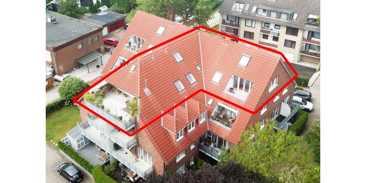 Provisionsfrei* Penthouse-Whg mit Sauna & Kamin in gute Hände abzugeben - Einfamilienhaus Barsbüttel | Angebot:26272714