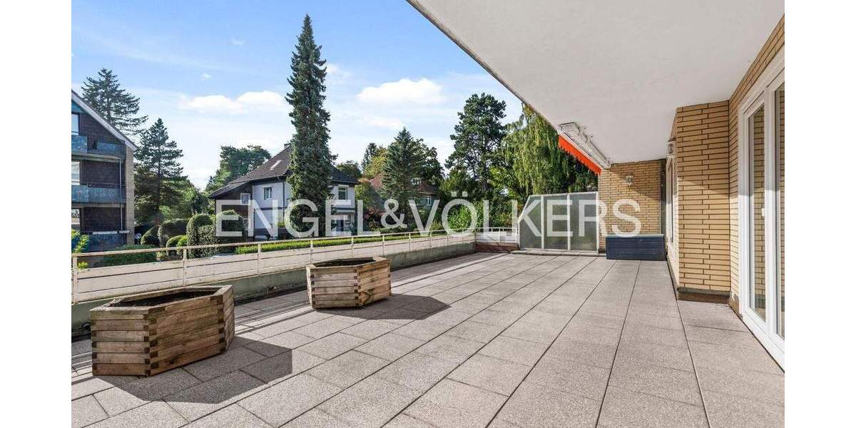 Großzügige 3-Zimmer-Wohnung mit Süd-West-Terrasse - ruhig & zentrumsnah in Rahlstedt 3 zimmer