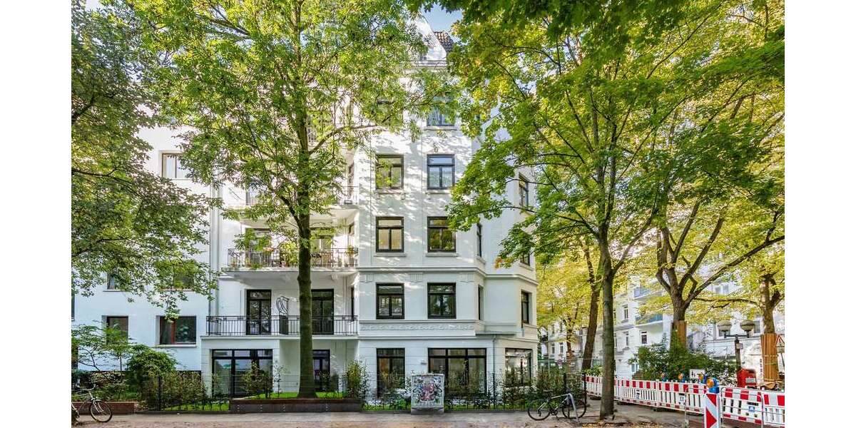 Etagenwohnung Hamburg Winterhude - 2 Zimmer, 43 m&sup2;, 359.000&euro; | Angebot:27161299
