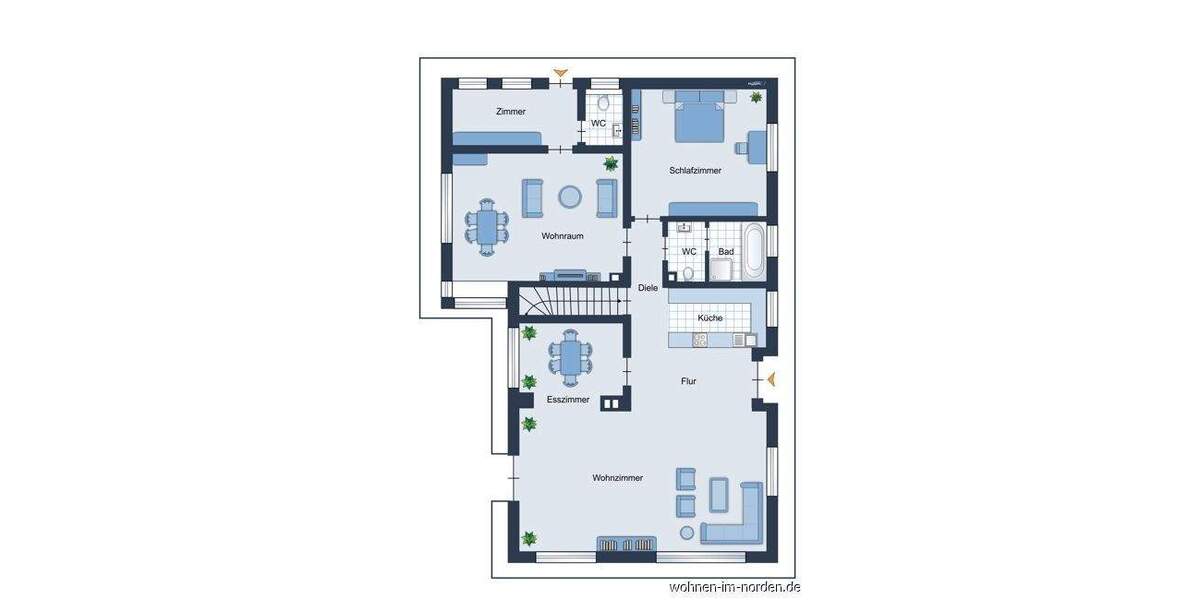 Bungalow Hamburg / Rissen Rissen - 4 Zimmer, 110 m&sup2;, 800.000&euro; | Angebot:25775075