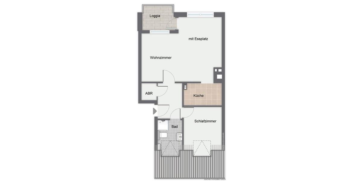 Dachgeschoßwohnung Uetersen - 1.5 Zimmer, 50 m&sup2;, 550&euro; | Angebot:26276547