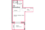 ERSTBEZUG! 1-Zimmer-Wohnung mit EBK + Balkon in Hamburg Billstedt