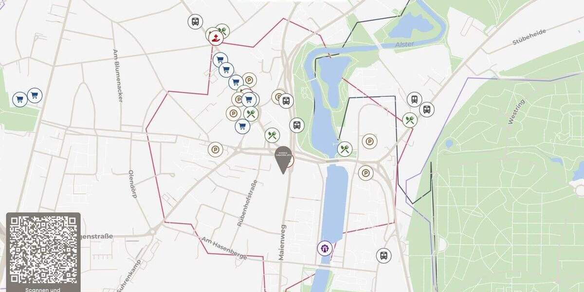 Optimale Einzelhandelsfläche in Fuhlsbüttel - Gute Sichtbarkeit an hochfrequentierter Hauptstraße 2 zimmer